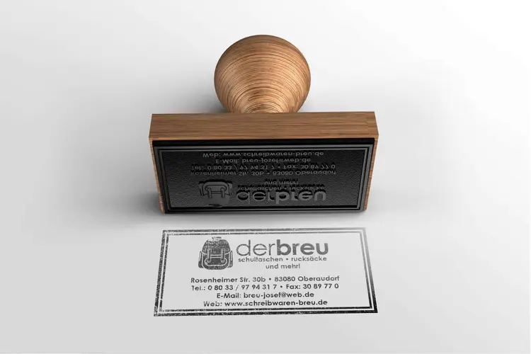 Der Breu Schulranzen Stempel